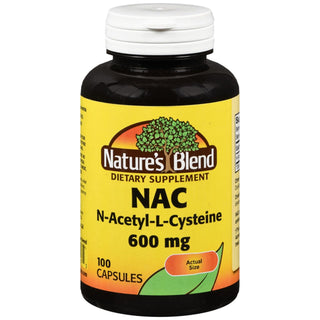 Nature's Blend NAC 600 Mg Capsules
