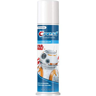 Crest Toothpaste, Fluoride Anticavity, Star Wars, Blue Bubble Gum