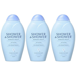 Shower To Shower Morning Fresh Body Powder, Absorbent, With Lavender