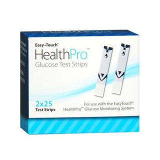 Mhc Medical Products Easy Touch Health Pro Glucose Test Strips 2 X 25