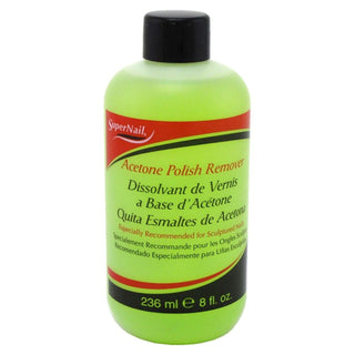 Super Nail Acetone Polish Remover, 8 Ounce