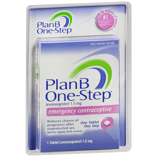 Plan B One Step Emergency Contraceptive, 1.5 Mg, Tablet