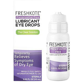Freshkote Preservative Free Lubricant Eye Drops 10ml