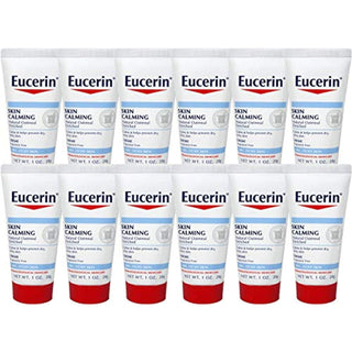Eucerin Calming Creme, Daily Moisturizer, Fragrance Free 1 Oz