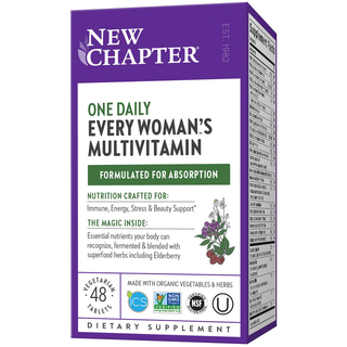 New Chapter Every Woman's One Daily Multivitamin, 48 Vegetarian Tablets