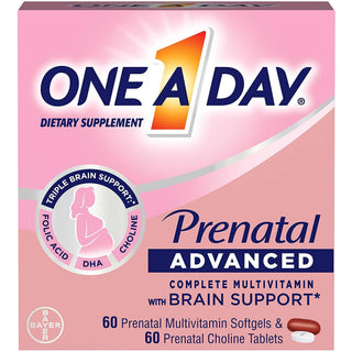 One A Day Women's Prenatal Vitamins, Twin Pack