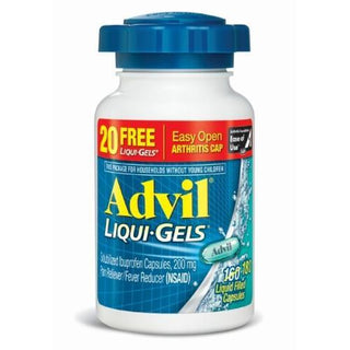 Advil Liqui-Gels Pain Reliever / Fever Reducer Liquid Filled Capsules