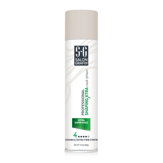 Salon Grafix Professional Shaping Hair Spray – Extra Super Hold (10 oz)