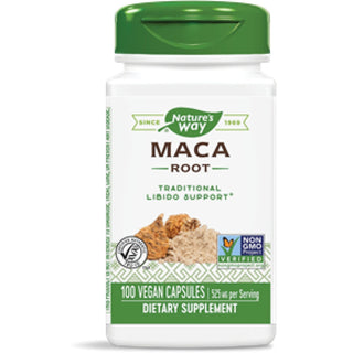 Nature's Way Maca Root, 525 Mg, 100 Vegan Capsules