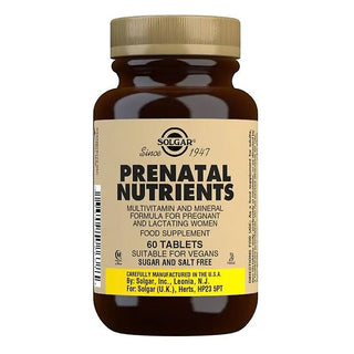 Solgar Prenatal Nutrients X60 Tablets