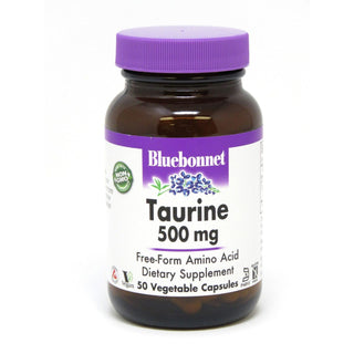 Bluebonnet Taurine 500 Mg Vitamin Capsules