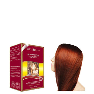 Surya Nature, Inc Brasil Red Henna Powder Hair Coloring 1.76 Oz
