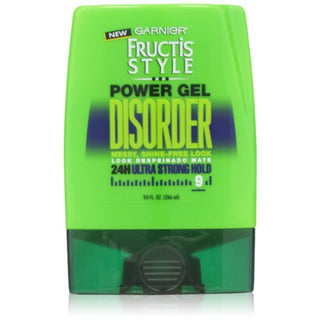 Garnier Fructis Style Disorder Power Gel, 24H Ultra Strong Hold 9 Oz