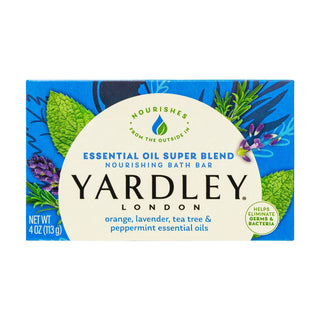 Yardley London Bath Bar, Essential Oil Super Blend 4 Oz