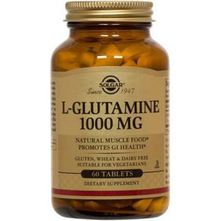 Solgar L-Glutamine 1000 Mg, 60 Tablets