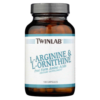 Twinlab L-Arginine And L-Ornithine - 100 Capsules