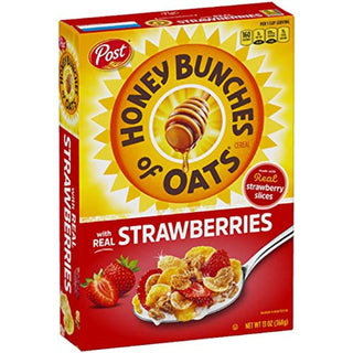 Honey Bunches Of Oats Post With Real Strawberries Cereal