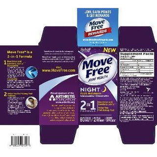 Schiff Move Free Joint Health Night Plus Melatonin 2 In 1 Formula
