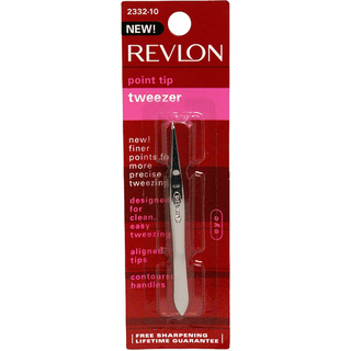 Revlon Tweezer Point Tip - Pointed Tip For Brow Shaping, 1 Pc, (Revlon)