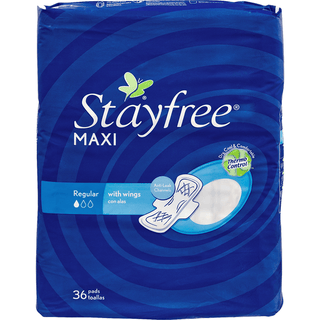 Stayfree Maxi Regular With Wings Pads