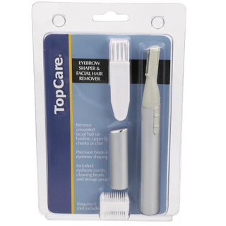 TopCare Eyebrow Shaper & Facial Hair Remover