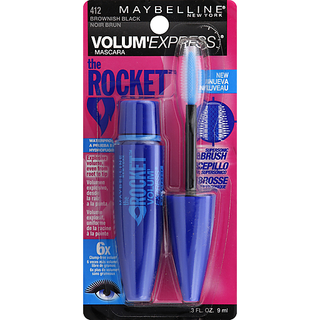 Maybelline Volum' Express The Rocket Waterproof Mascara Brownish Black 0.3 Fl. Oz