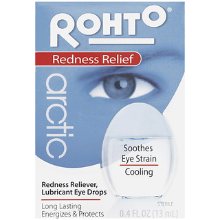 Rohto Arctic Redness Relief Lubricant Eye Drops