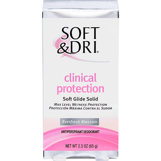 Soft & Dri Clinical Protection Everfresh Blossom Glide Solid Antiperspirant Deodorant 2.3 Oz. Box