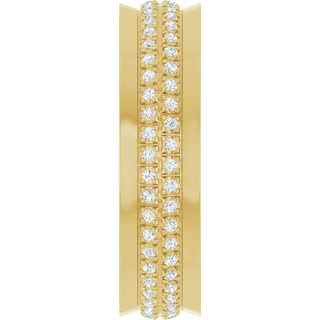 Céleste 14K White Gold 1/3 CTW Lab-Grown Diamond Band