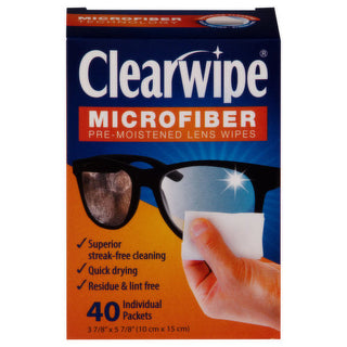 Clearwipe Microfiber Wipes, White