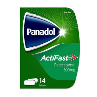 Panadol ActiFast 500mg Pain Relief Tablets - Paracetamol 14s