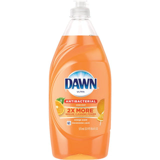 Dawn 80289028 Antibacterial Dishwashing Liquid Hand Soap, Orange Scent