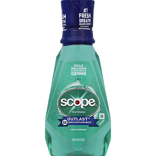 Scope Outlast Long Lasting Mint Mouthwash 16.9 Fl. Oz. Bottle