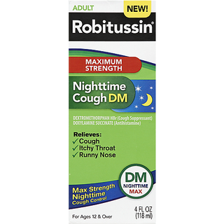 Robitussin Adult Nighttime Cough DM Maximum Strength
