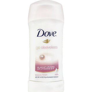 Dove Go Sleeveless Antiperspirant Deodorant Beauty Finish, 2.6 Oz