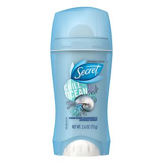 Secret Fresh Chill Ocean Invisible Solid Antiperspirant And Deodorant - 2.6oz