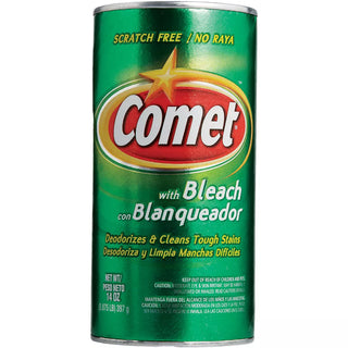 Comet Cleanser, With Bleach, Scratch Free