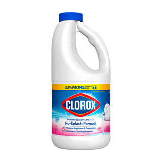 Clorox Bleach, Scented Splash Less, Fresh Meadow 40 Fl Oz