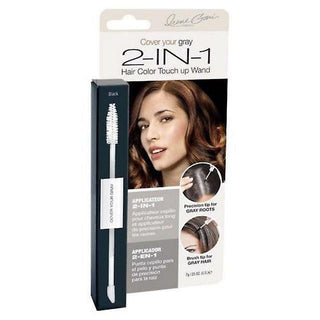 Irene Gari Cover Your Gray 2-in-1 Wand Black