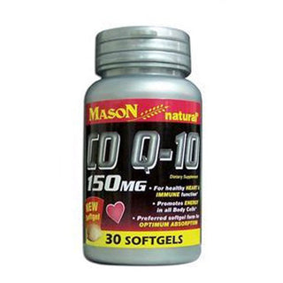 Mason Vitamins Co Q-10 150 Mg, 30 Softgels, Natural