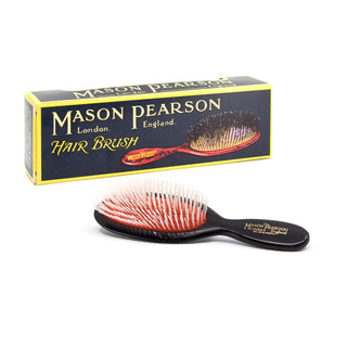 Mason Pearson N4 Pocket Nylon Hair Brush White