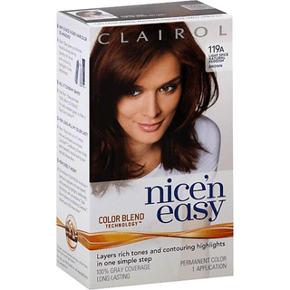 Nice N Easy N Permanent Color, Light Spice Natural Reddish Brown 119A