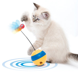 Catit Play Tumbler Bee Cat Toy