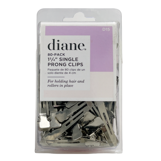 Diane Single Prong Clips 1-3/4" 80-Pack D15