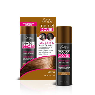 Cover Your Gray Hair Color Touch-Up Spray, Brown, 2 Oz