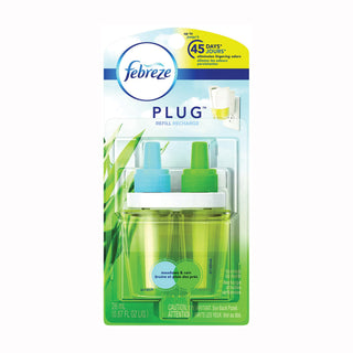 Febreze Plug Scented Oil Refill, Meadows & Rain