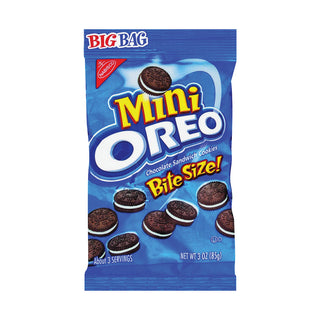 Oreo Mini Chocolate Sandwich Cookies - Big Bag - 3oz