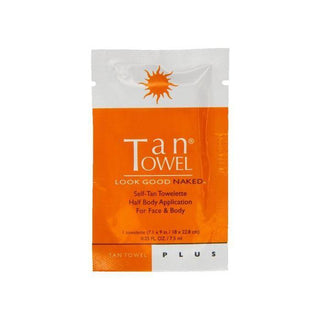 Tan Towel Towels Plus Half Body 1 Towelette