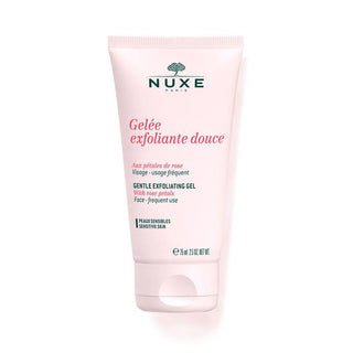 Nuxe Rose Petals Cleanser Gentle Exfoliating Gel (W) 75ml, Peeling
