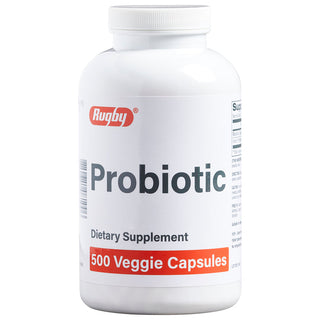 Probiotic Dietary Supplement - Vegetable Capsules (500 Count)
